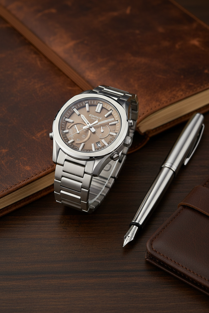 Reloj Casio Edifice EQB-1300D-5A Café