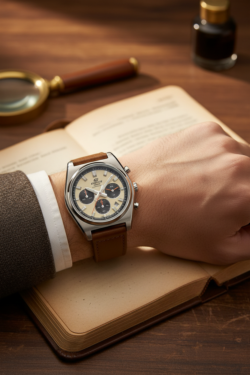 Reloj Casio Edifice EFB-730L-7AVU Café