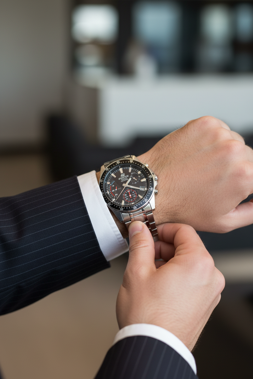 Reloj Casio Edifice EFV-540D-1AVU Negro