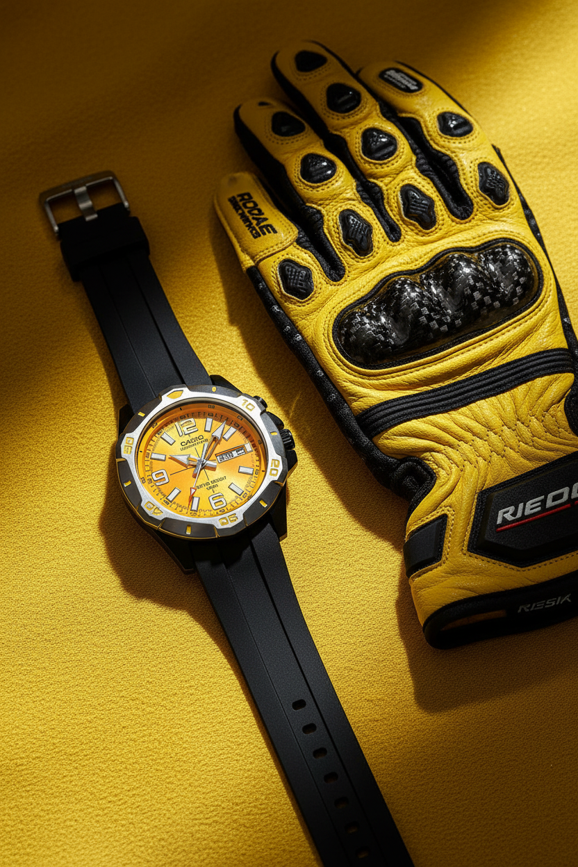Reloj Casio MTD-1082-9AV Amarillo