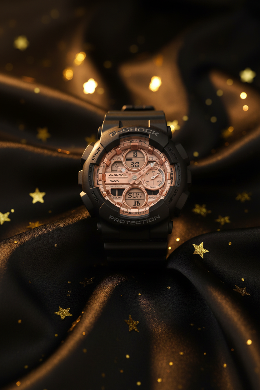 Reloj Casio G-Shock GMA-S140PG-1A Negro