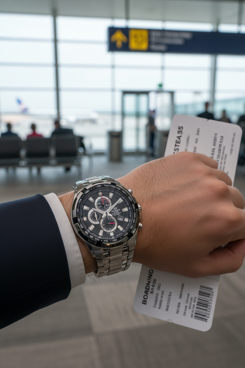 Reloj Casio Edifice EF-539D-1AVU Negro