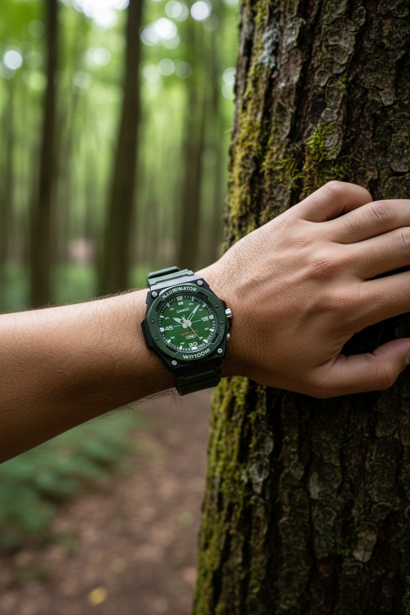 Reloj Casio MW-620H-3AV Verde