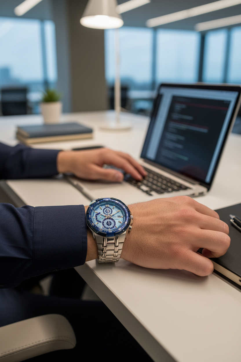Reloj Casio Edifice EFR-539DE-2AVU Azul