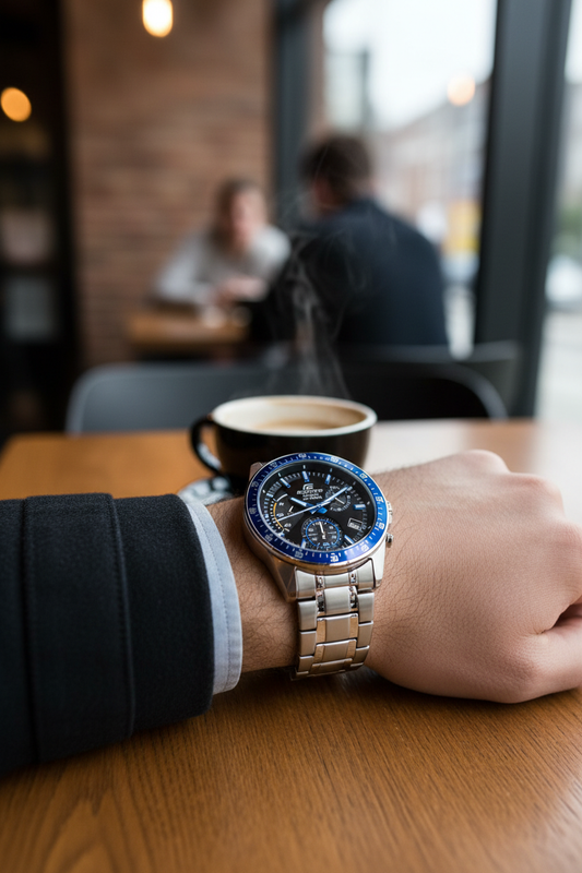 Reloj Casio Edifice EFV-540D-1A2VU Azul