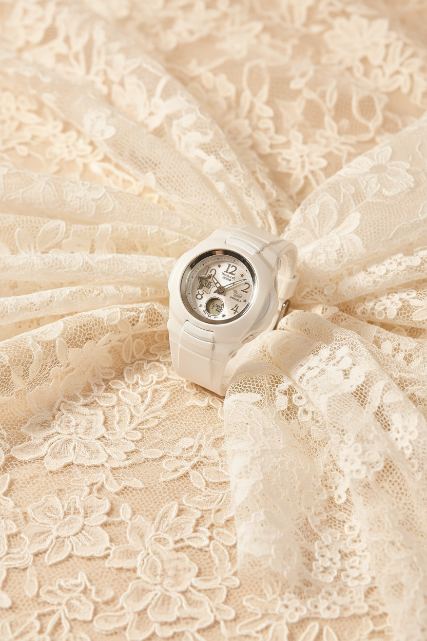 Reloj Casio Baby-G BG-90PV-7B Blanco