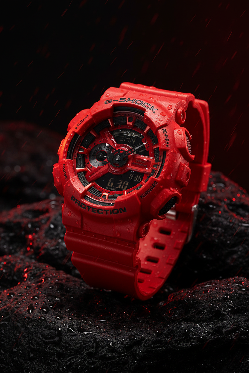 Reloj Casio G-Shock GA-110RRB-4A Rojo