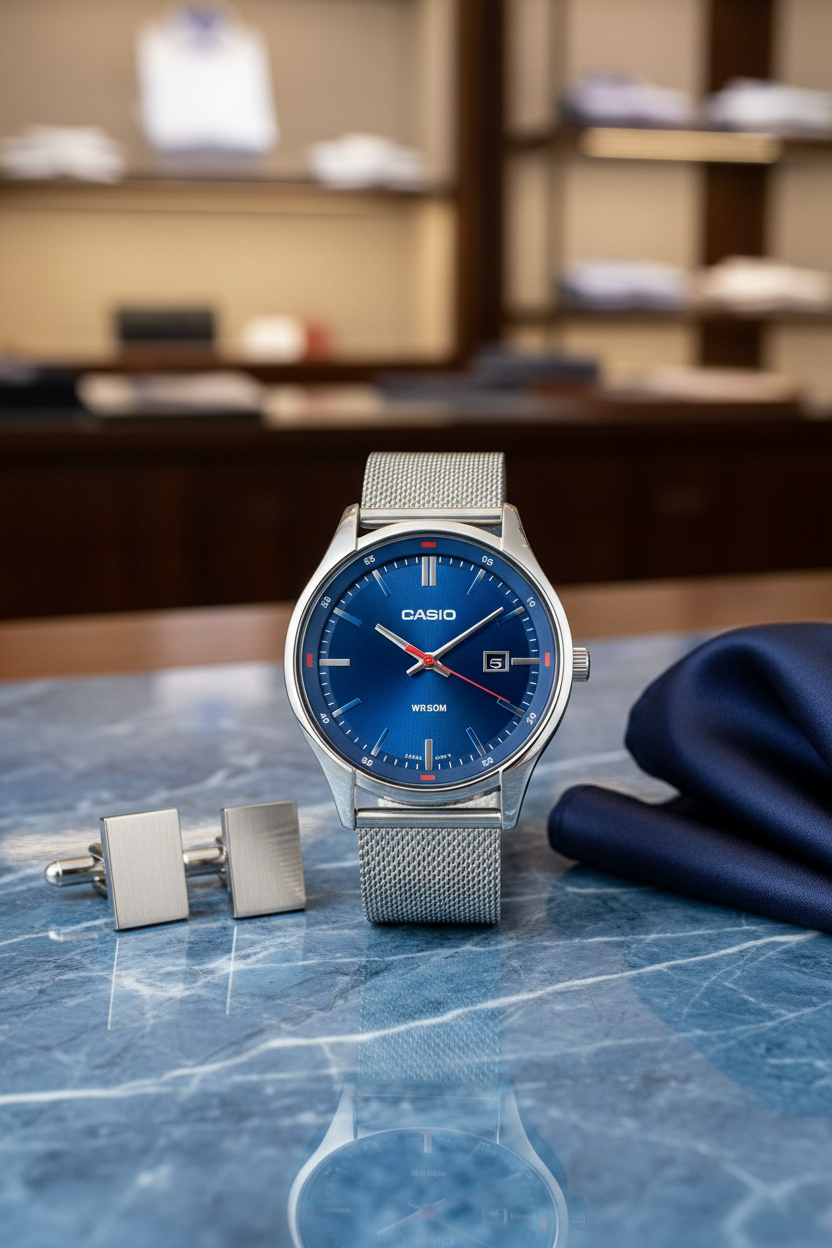 Reloj Casio MTP-E710M-2AV Azul