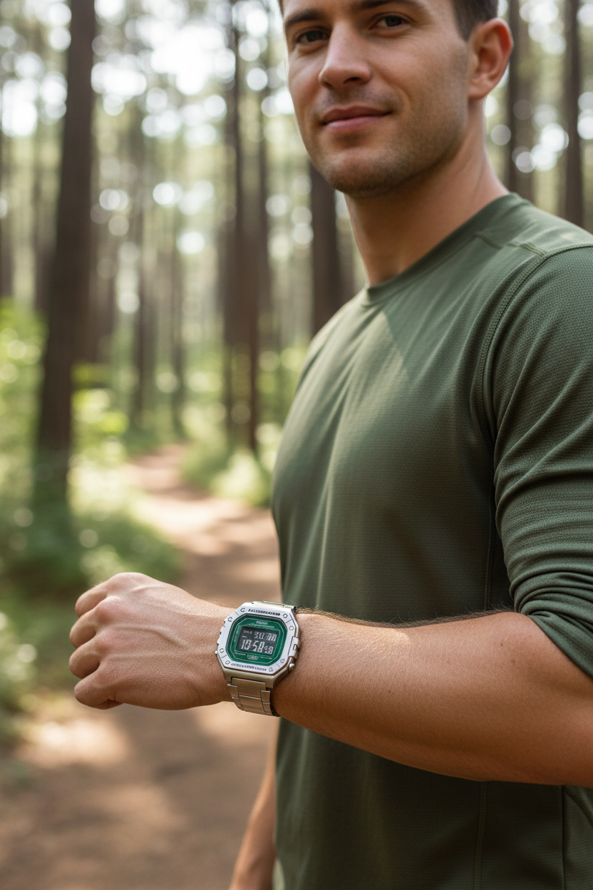Reloj Casio W-218HD-3AV Verde