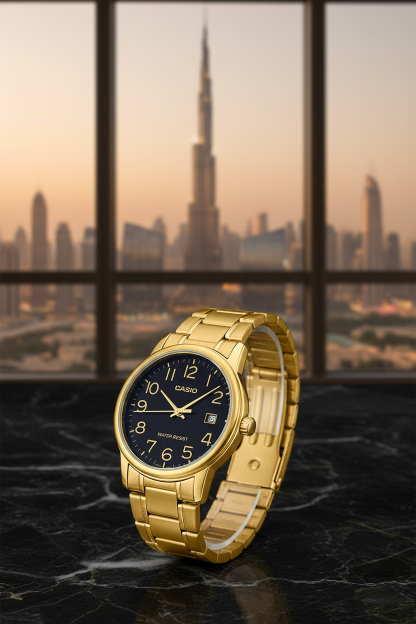 Reloj Casio MTP-V002G-1BU Dorado