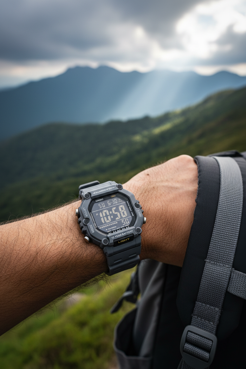 Reloj Casio AE-1600H-8BV Gris