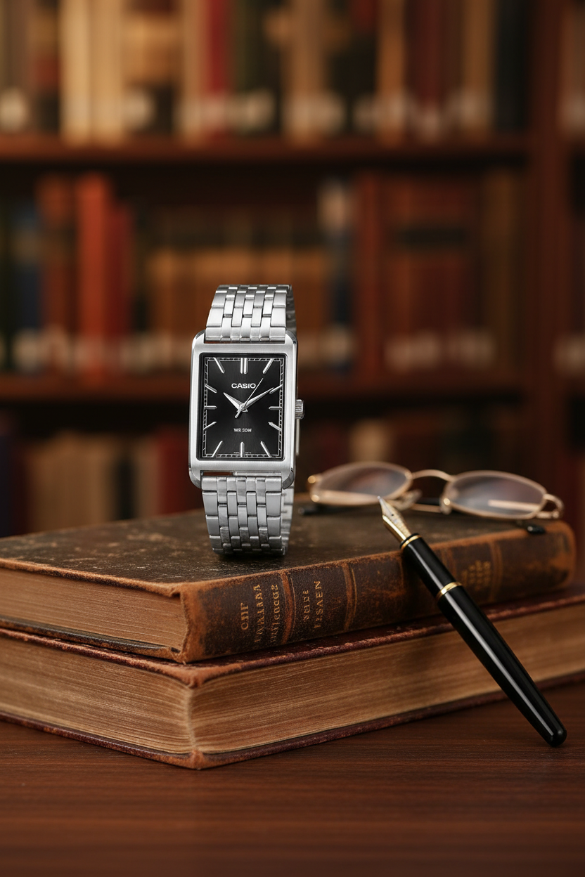 Reloj Casio MTP-B215D-1AV Negro