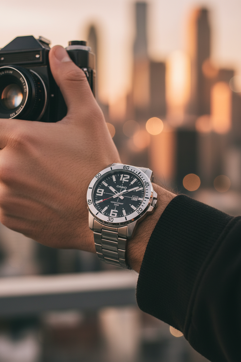 Reloj Casio MTP-VD01D-1BVU Negro