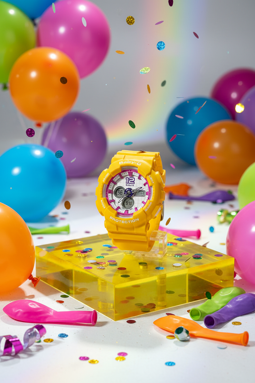 Reloj Casio Baby-G BA-120-9B Amarillo