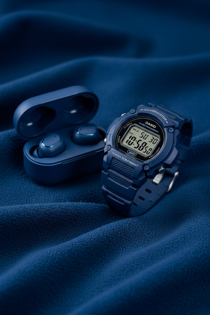 Reloj Casio W-219H-2AV Azul