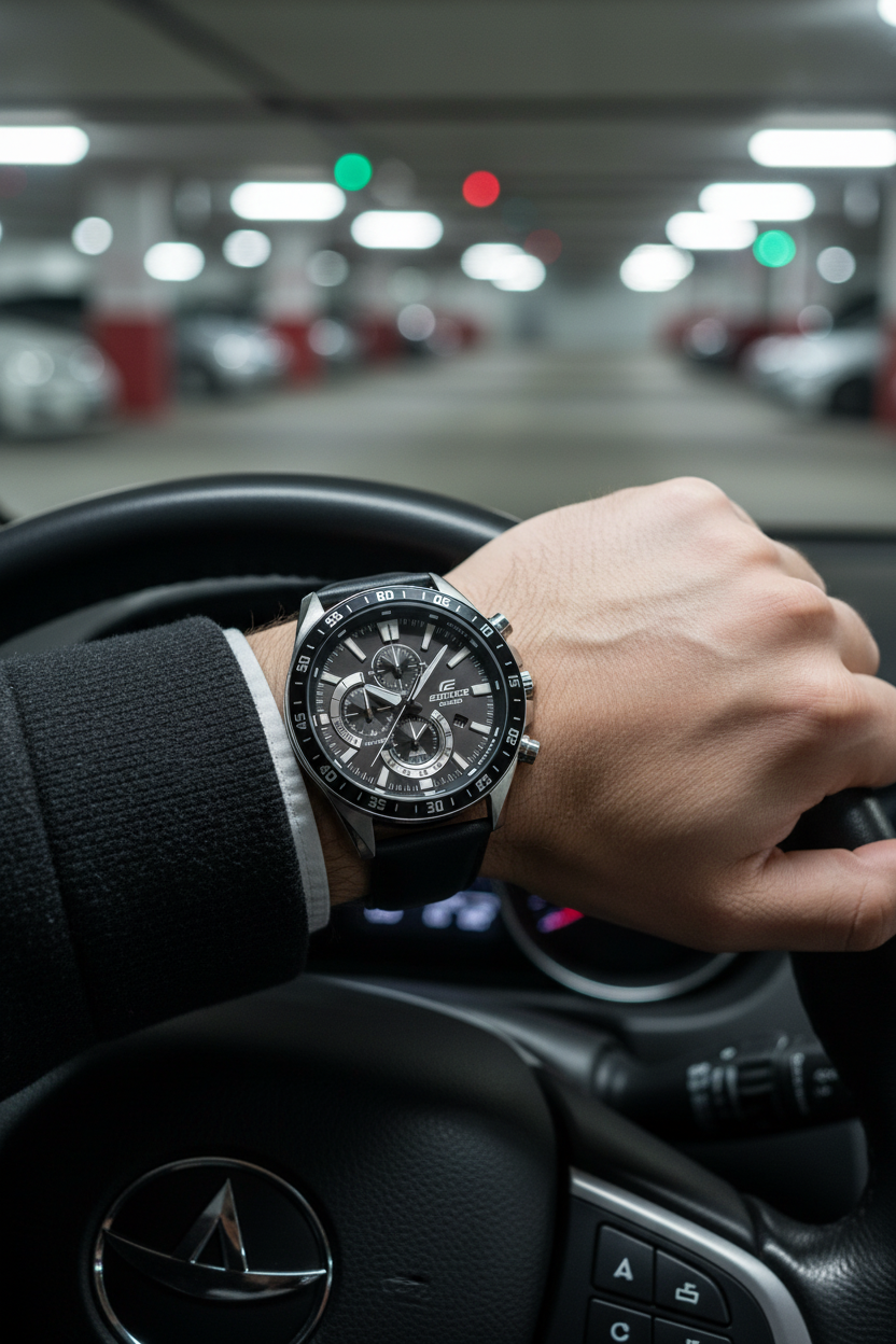 Reloj Casio Edifice EFV-620L-1AVU Negro