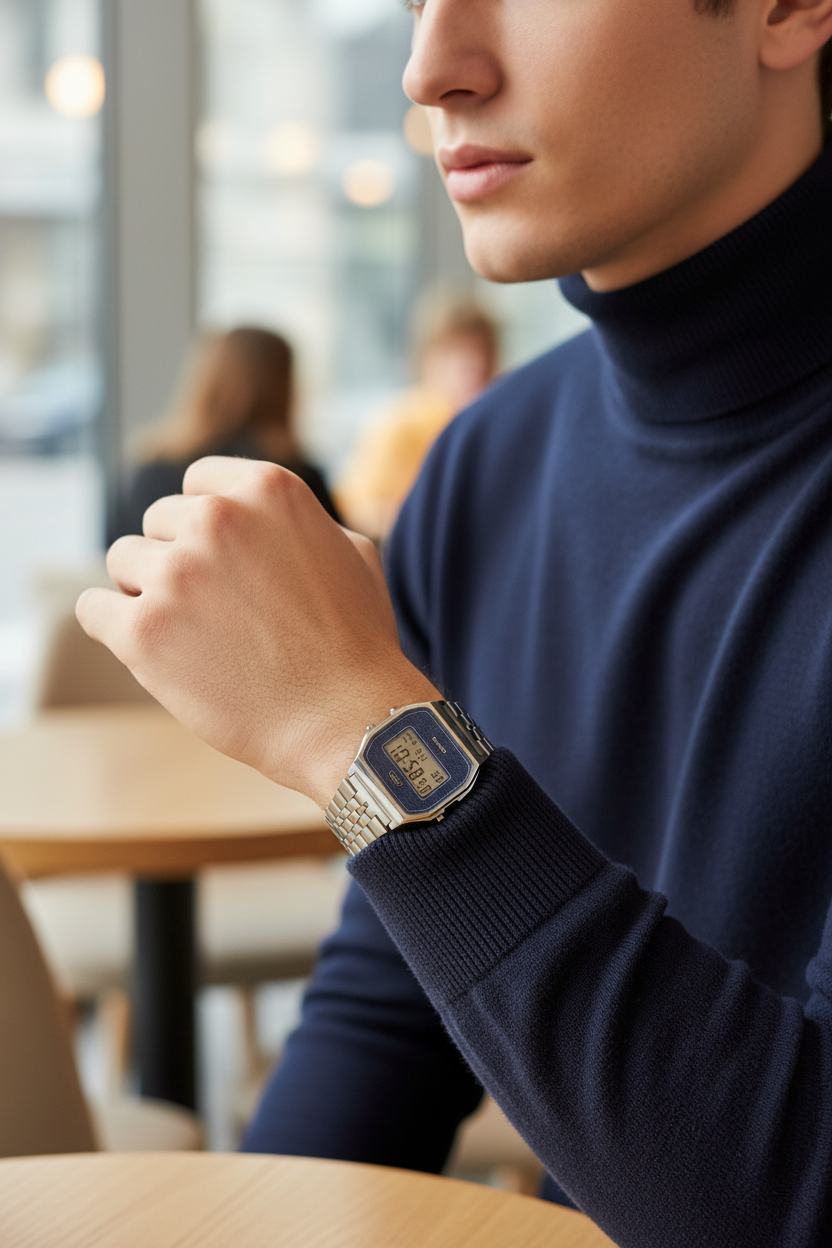 Reloj Casio Vintage A159WEVJ-2 Azul