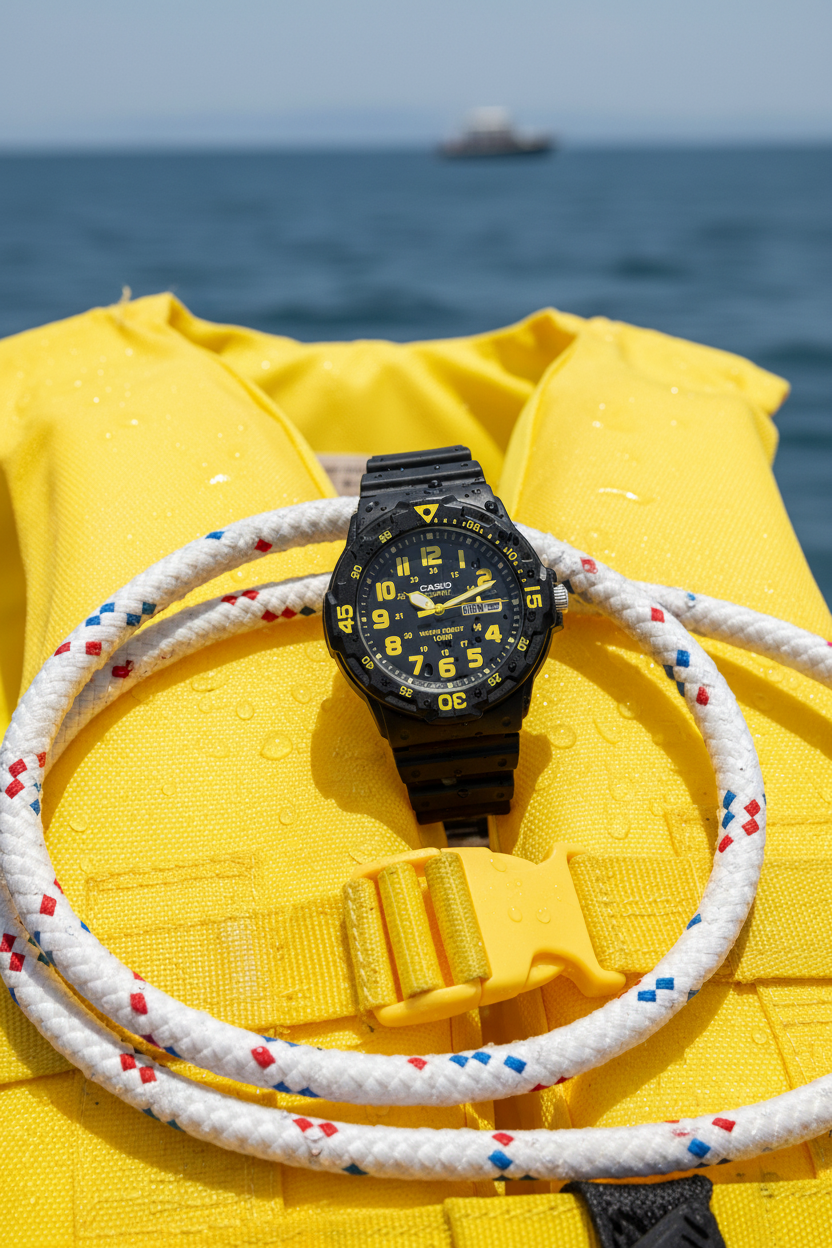 Reloj Casio MRW-200H-9BV Amarillo
