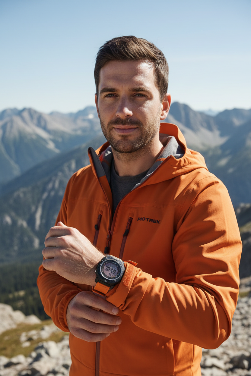 Reloj Casio Pro Trek PRG-69-4 Naranja