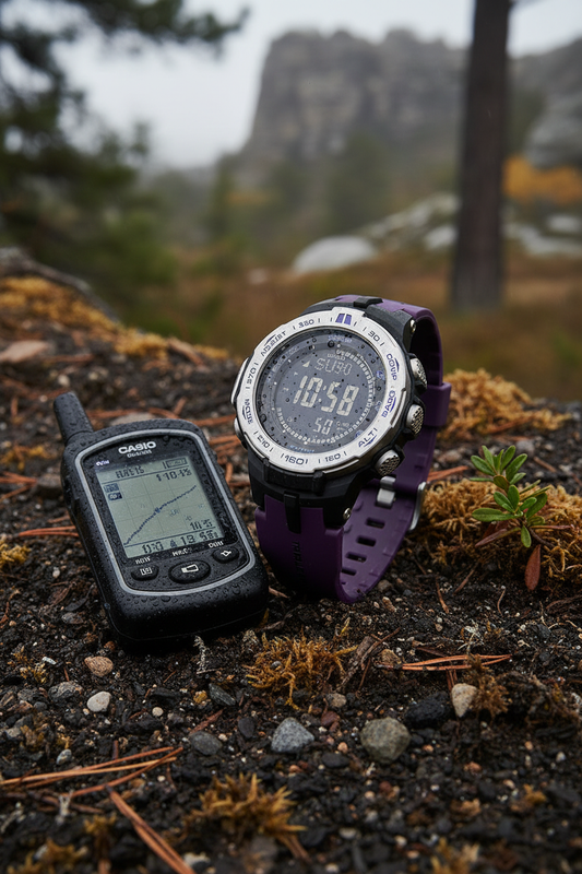 Reloj Casio Pro Trek PRW-3100-6 Morado