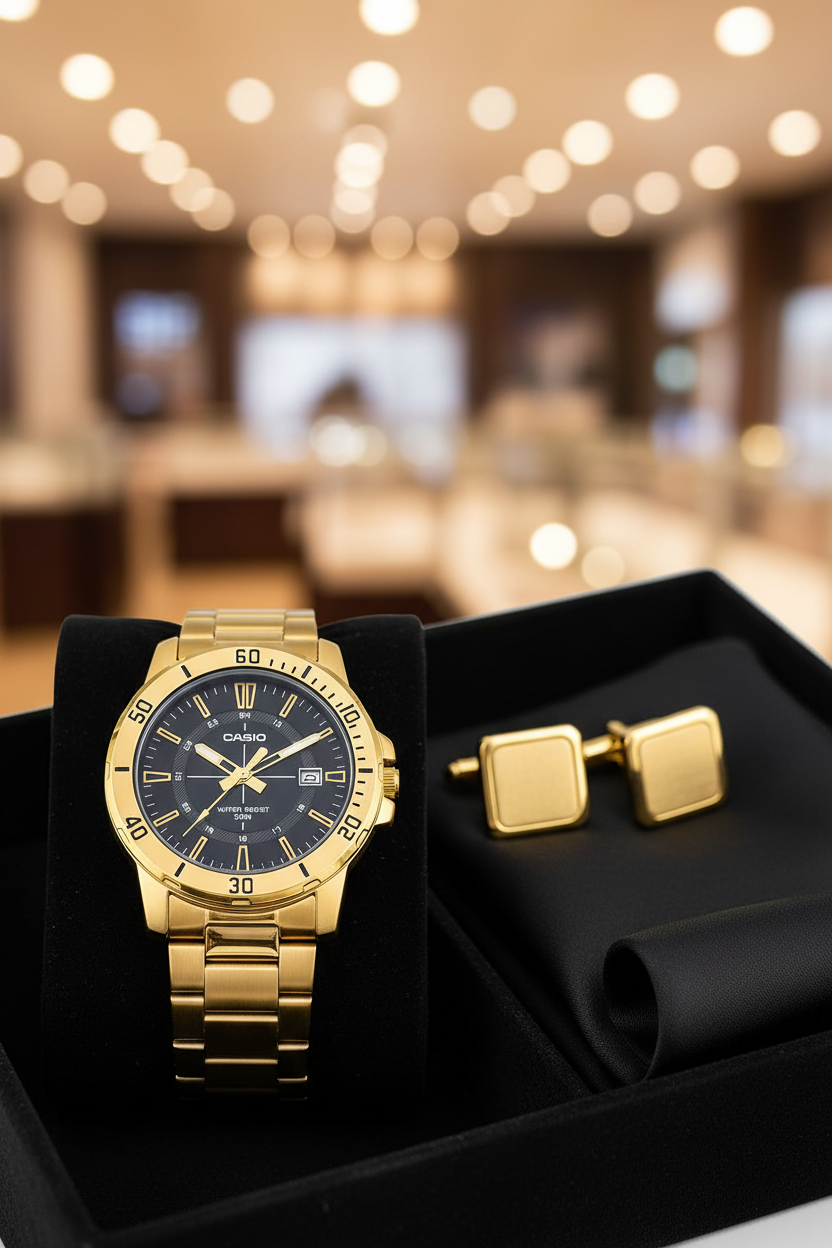 Reloj Casio MTP-VD01G-1CVU Dorado