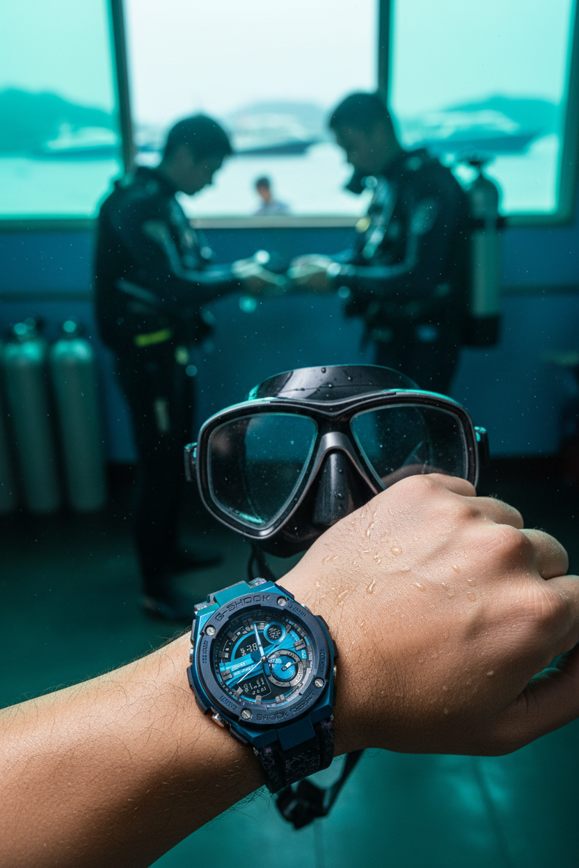 Reloj Casio G-Shock GST-200CP-2A Azul