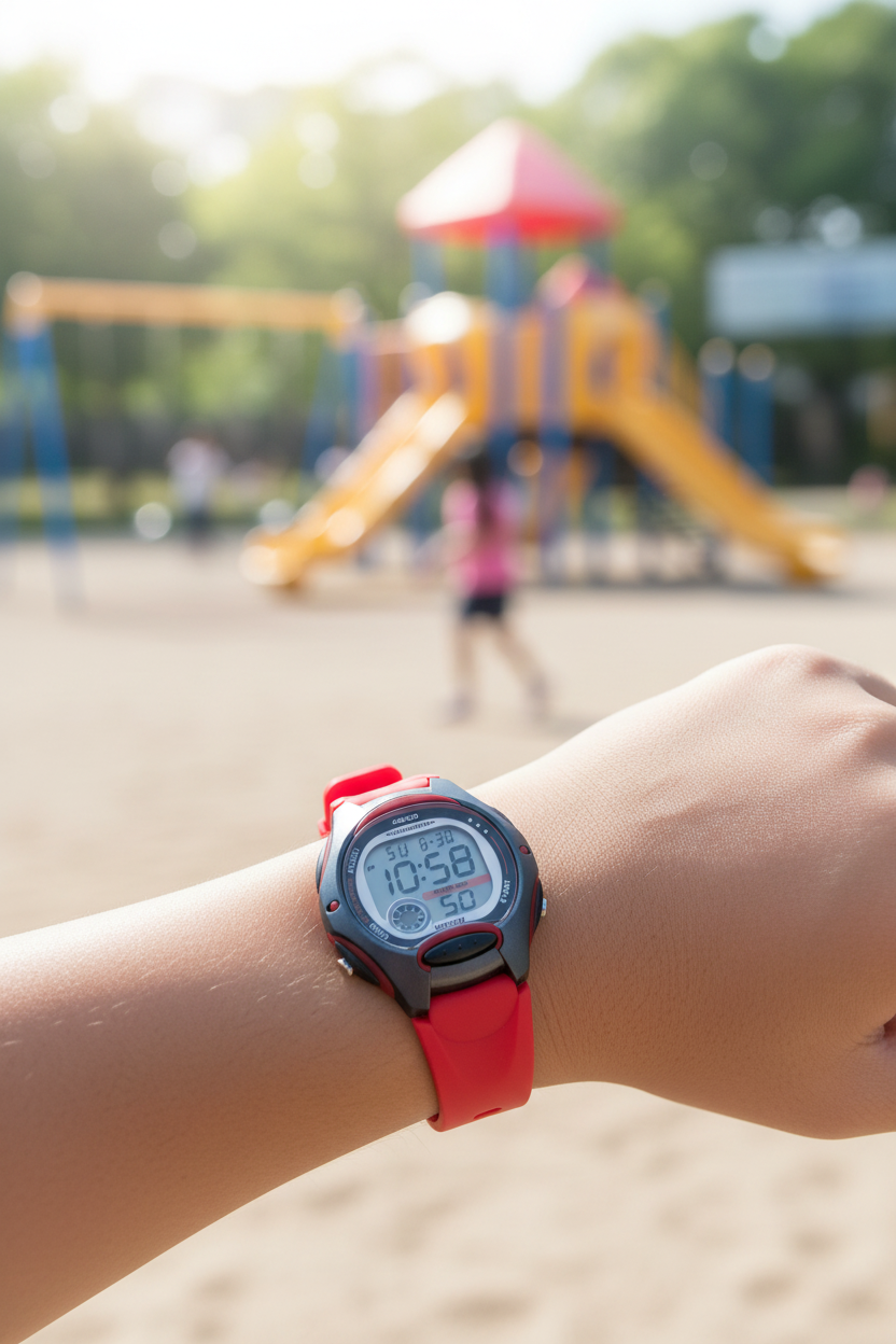 Reloj Casio LW-200-4AV Rojo