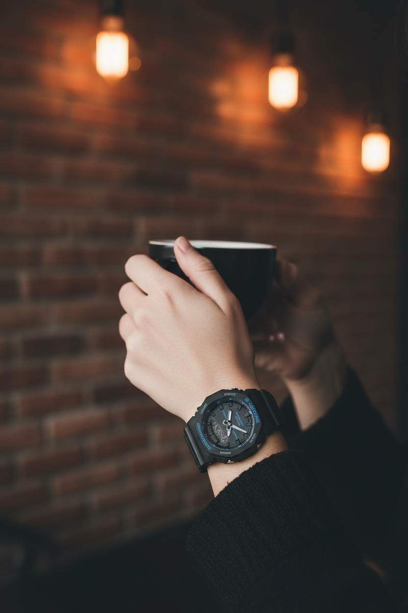 Reloj Casio G-Shock GMA-P2100BA-1A Negro
