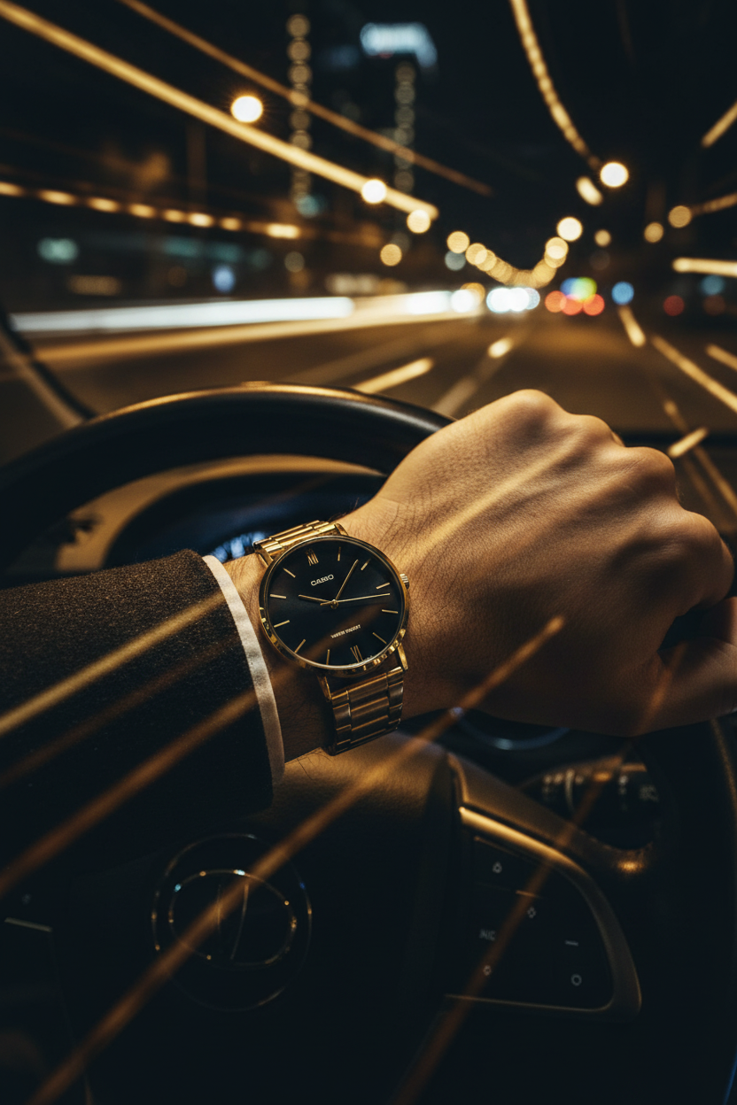 Reloj Casio MTP-VT01G-1BU Dorado
