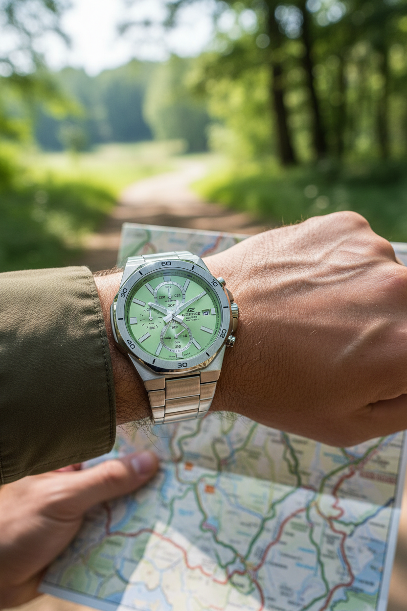 Reloj Casio Edifice EFV-640D-3AVU Verde