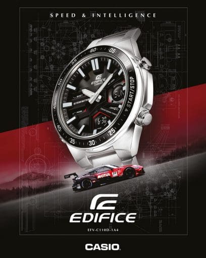 Reloj Casio Edifice EFV-C110D-1A4V Negro