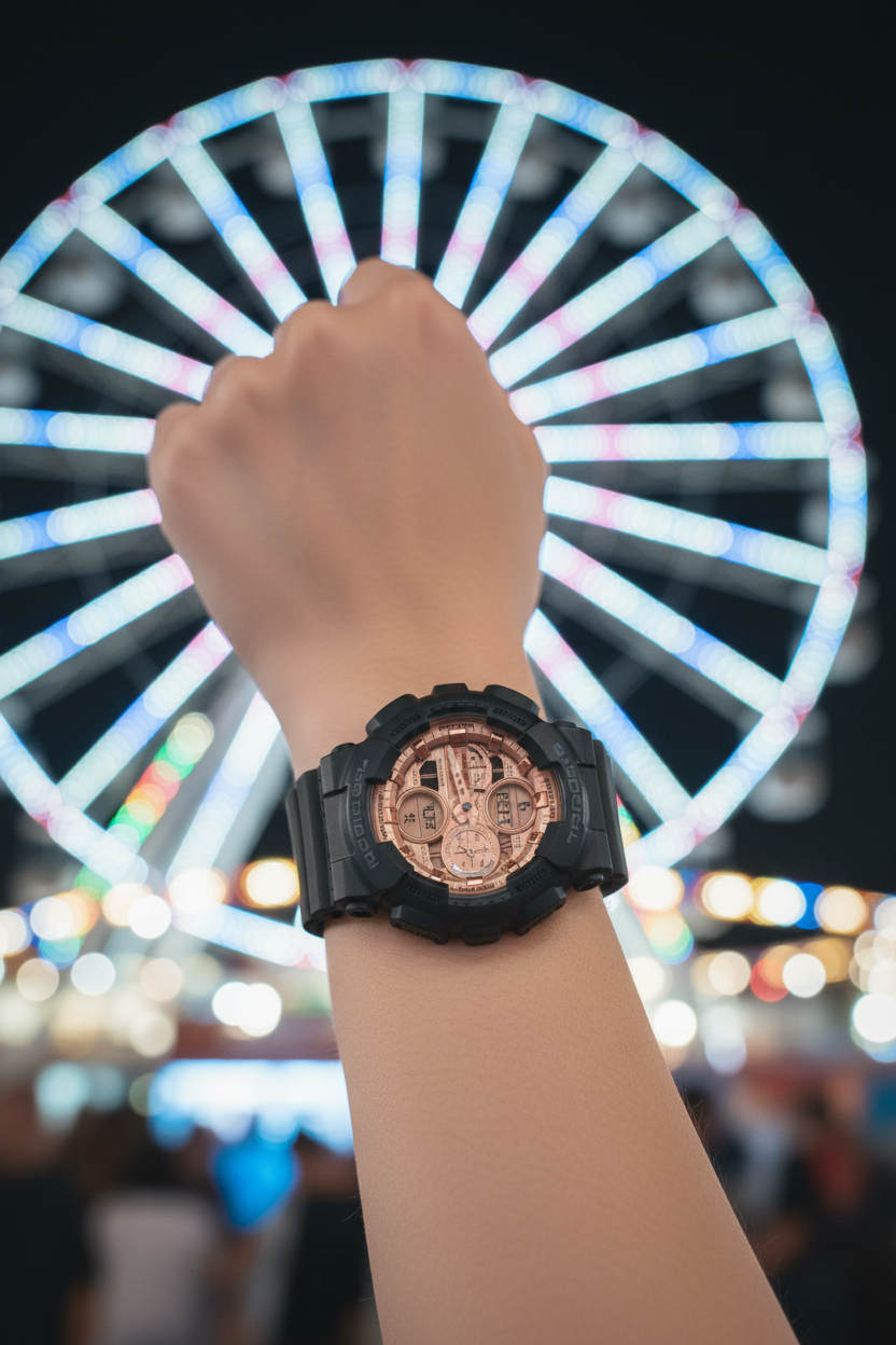 Reloj Casio G-Shock GMA-S140PG-1A Negro