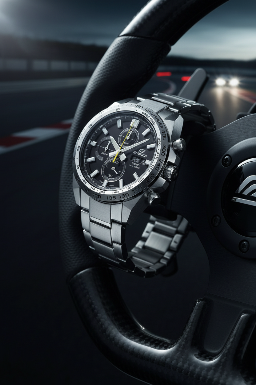 Reloj Casio Edifice EFR-574D-1AVU Negro