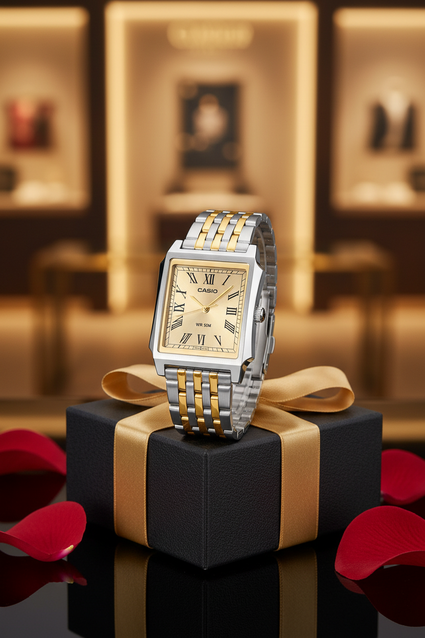 Reloj Casio MTP-B190SG-9BV Dorado