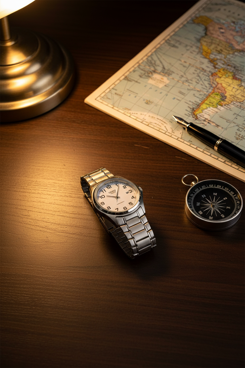 Reloj Casio MTP-1183A-7B Blanco