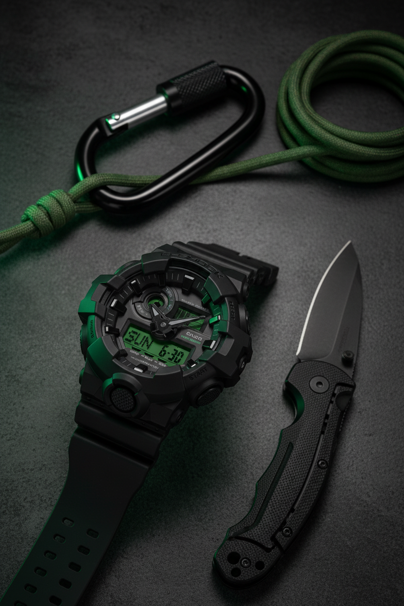 Reloj Casio G-Shock GA-700BEG-1A Negro