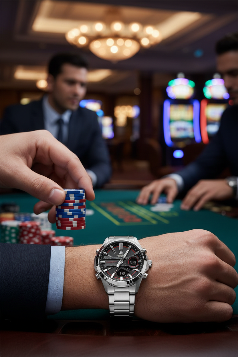 Reloj Casio Edifice EFV-C120D-1A4 Negro