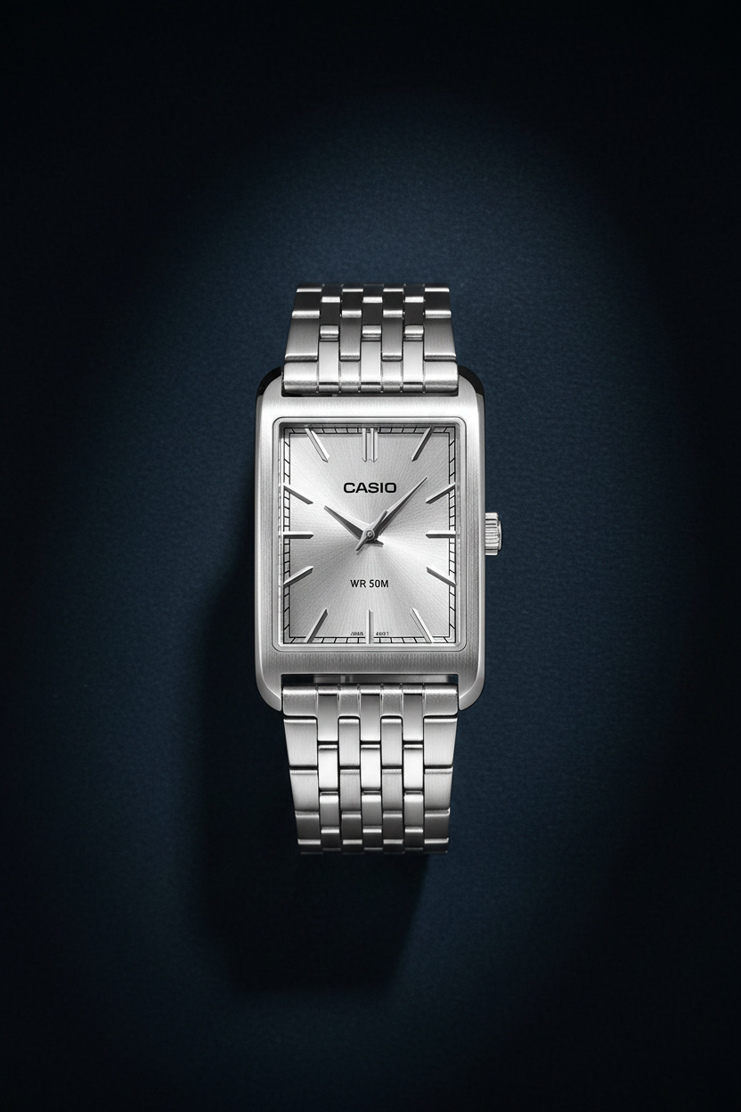 Reloj Casio MTP-B215D-7AV Plateado