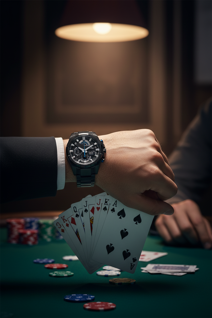 Reloj Casio Edifice EFR-540BK-1AVU Negro