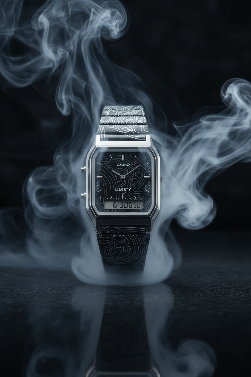 Reloj Casio Vintage AQ-230EBLT-1A Negro