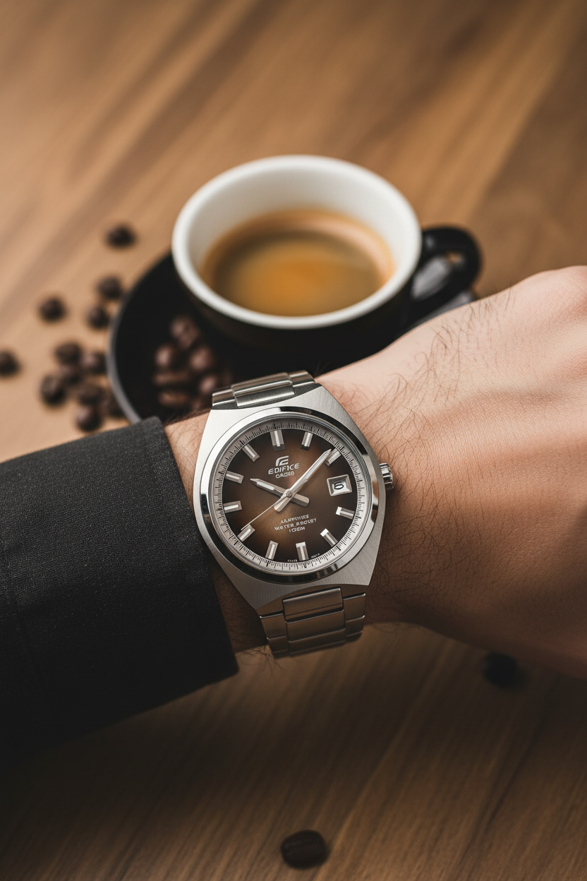 Reloj Casio Edifice EFB-109D-5AV Café