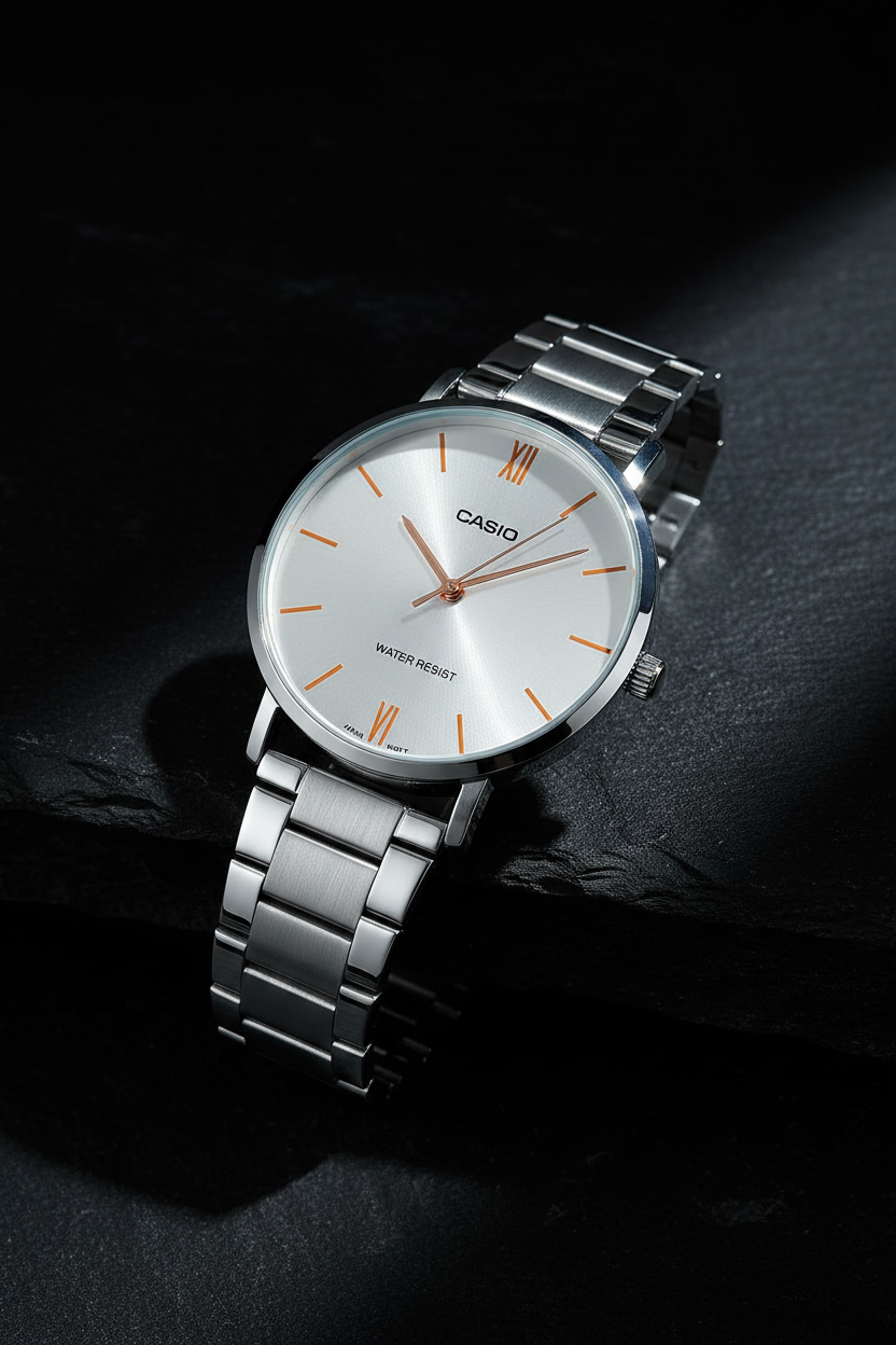 Reloj Casio MTP-VT01D-7BU Blanco