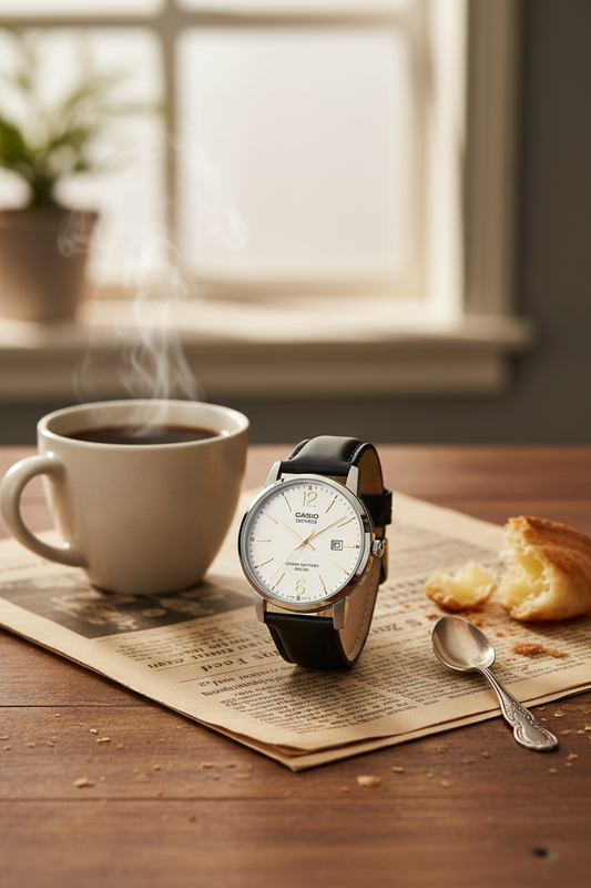 Reloj Casio MTS-110L-7AV Blanco