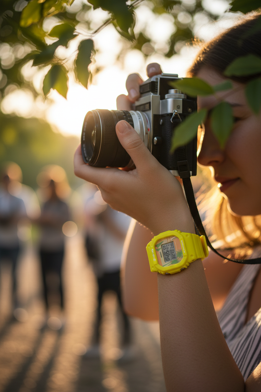 Reloj Casio Baby-G BGD-560BC-9 Amarillo
