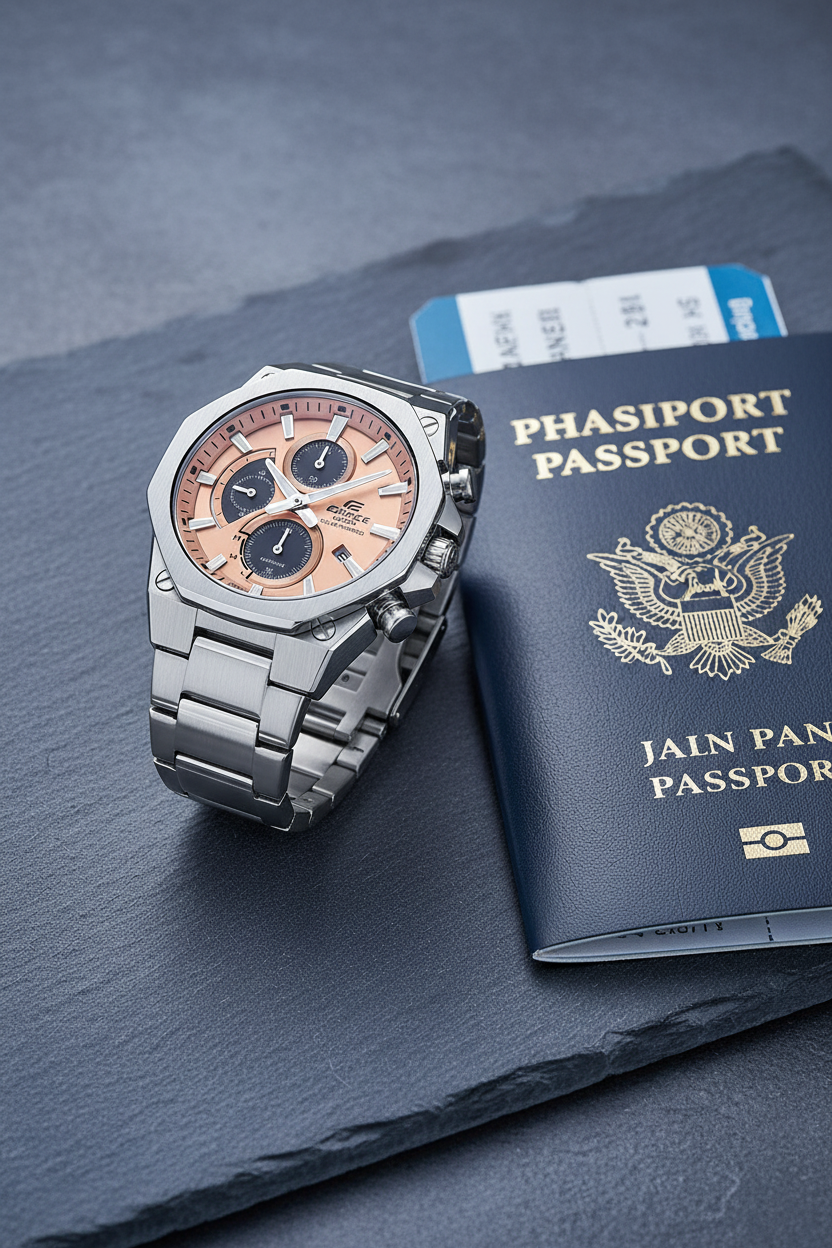 Reloj Casio Edifice EFS-S570D-5AU Plateado