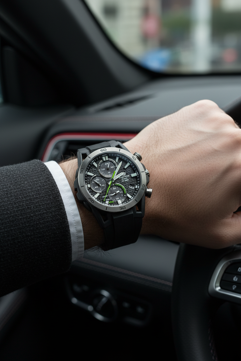 Reloj Casio Edifice EQS-960PB-1AVU Negro