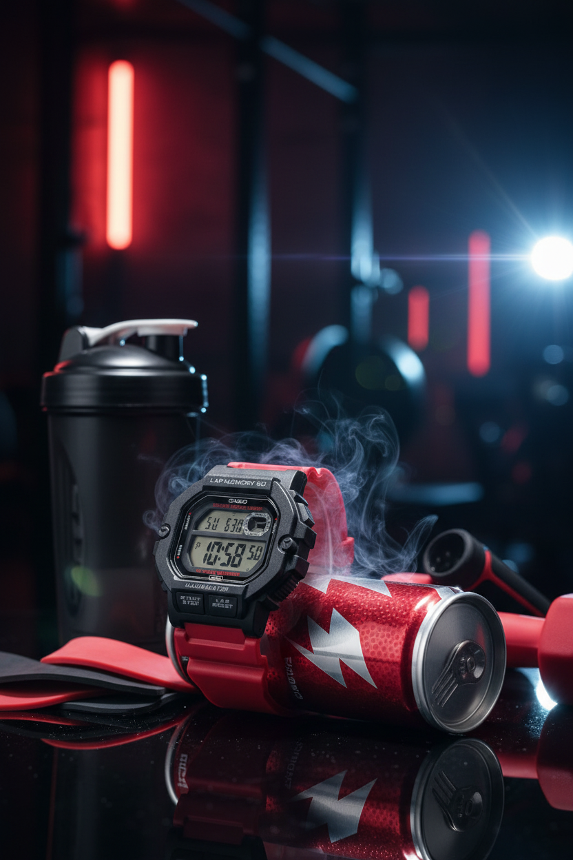 Reloj Casio WS-1400H-4AV Rojo