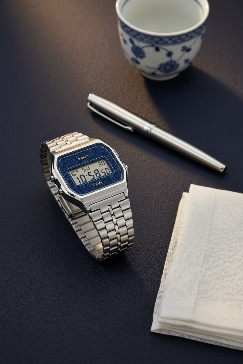 Reloj Casio Vintage A159WEVJ-2 Azul