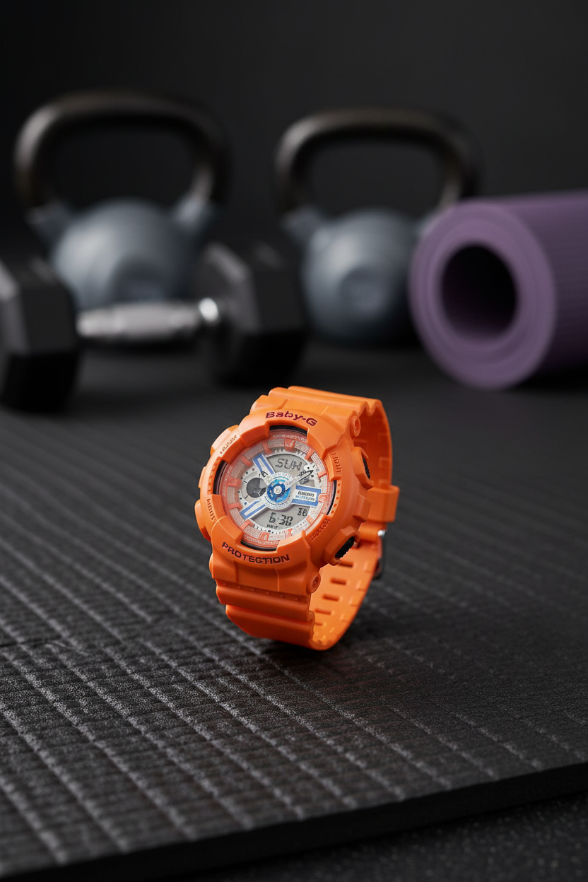 Reloj Casio Baby-G BA-110SN-4A Naranja