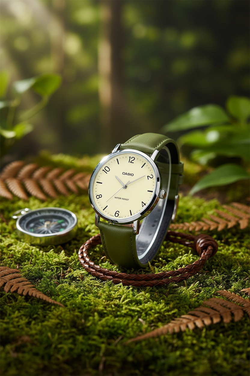 Reloj Casio MTP-VT03L-7B Verde